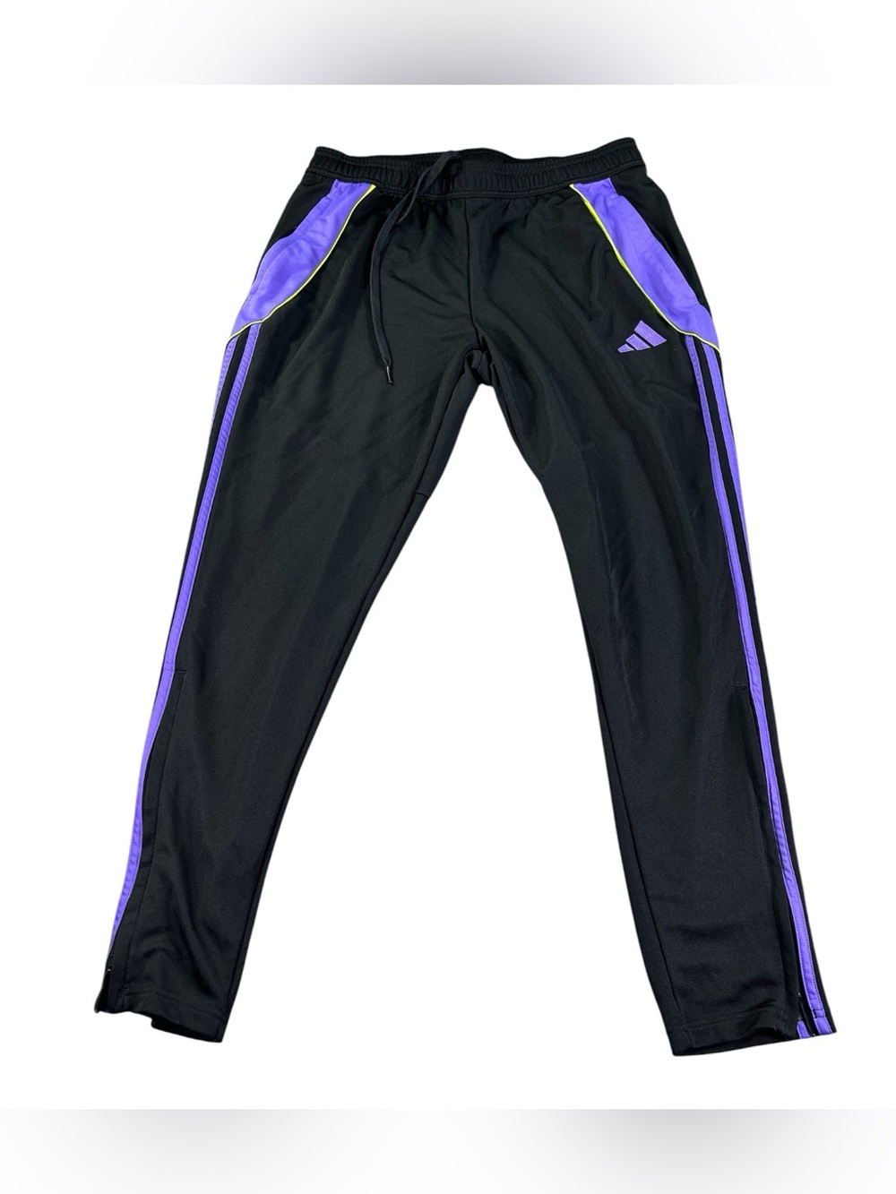 adidas Tiro 24 Training Pants Men’s L Black Purple Rush Soccer Track Pants
